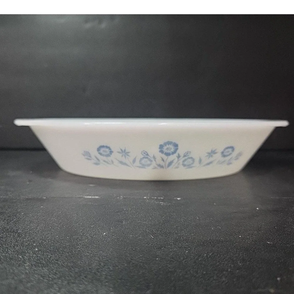 Corelle Blue Floral Bakeware Casserole Dish
